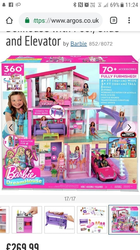 gumtree barbie dream house